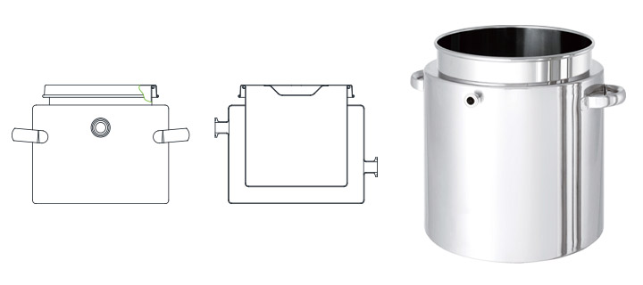 FTJ ジャケットフラット容器