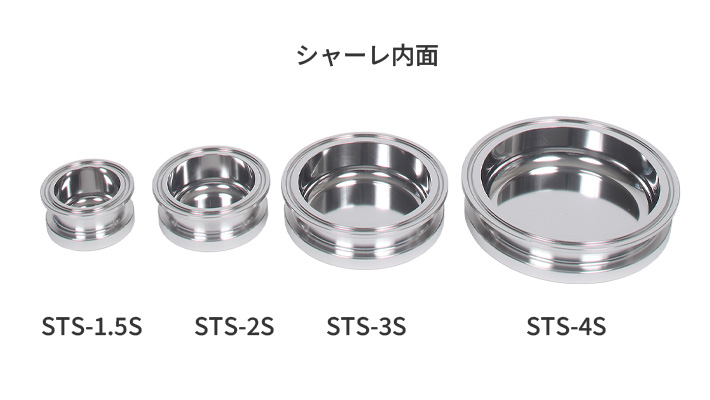 STS ヘルールトップシャーレ 平皿形状・内面電解研磨の表面状態詳細