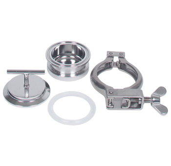 STS ヘルールトップシャーレ 平皿形状・取っ手付きキャップ・ガスケット部品セット