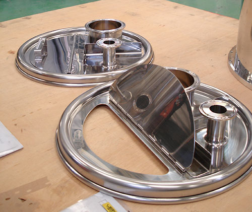 攪拌容器ユニット用CTH密閉蓋 1