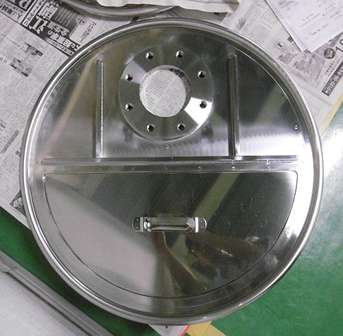 重量型攪拌機用大型クリップ密閉容器（CTH用密閉蓋） 1