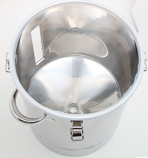 角窓型レベル計（液面水位計）付ホッパー攪拌容器 3