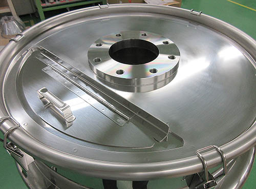 攪拌機蓋フランジ接続型ジャケット容器 2