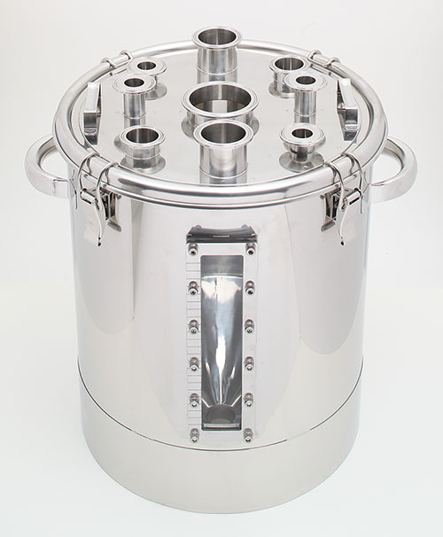 加熱混合攪拌ジャケット型ホッパー容器 3