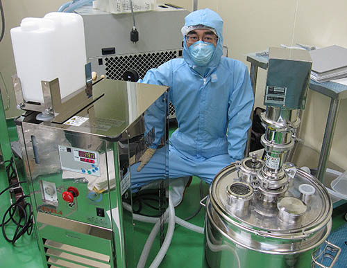 低温恒温水循環ジャケット型攪拌容器 3