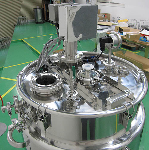 温調攪拌ジャケット型鏡板容器 3