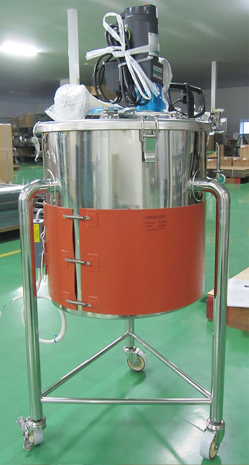 シリコンラバーヒーター仕様攪拌容器ユニット 2