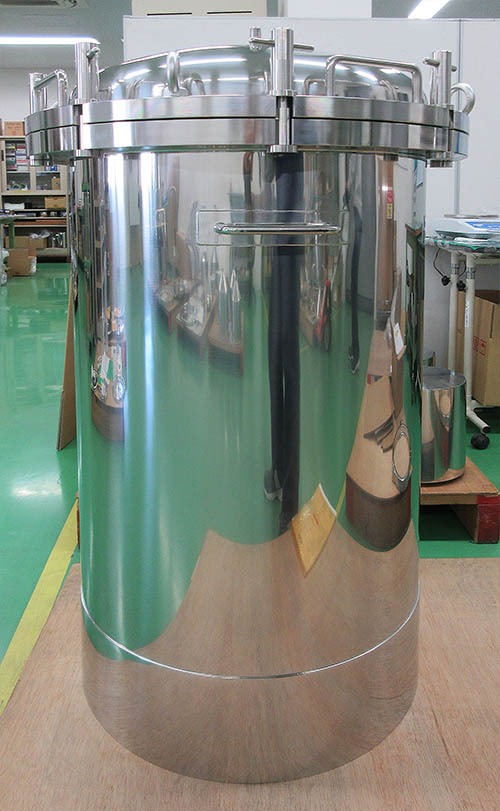 カスタムフランジオープン加圧容器 標準仕様フランジ Tナット U溝型ボルト