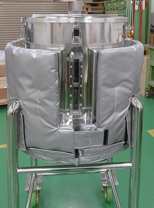 攪拌ユニットMU-DTBJ専用保温カバーの正面