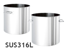 SMA-316L SUS316Lサニタリー容器（10L～300L）